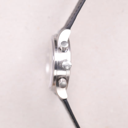 Omega 52905007 | 38 mm | 1998 | Cadran noir | Boite & Papiers | Acier