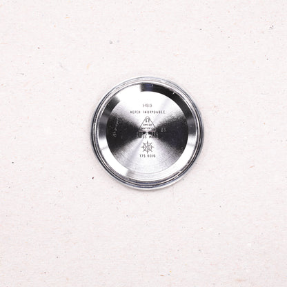 Omega 52905007 | 38 mm | 1998 | Cadran noir | Boite & Papiers | Acier