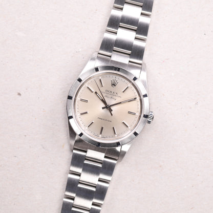 Rolex 14010 | 34 mm | 1998 | Cadran argent | Acier