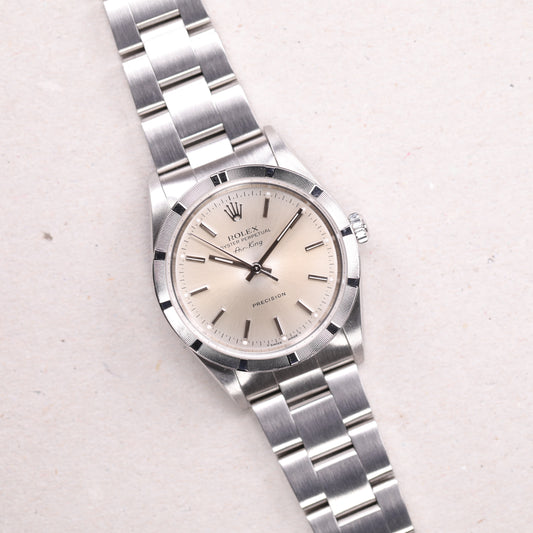 Rolex 14010 | 34 mm | 1998 | Cadran argent | Acier