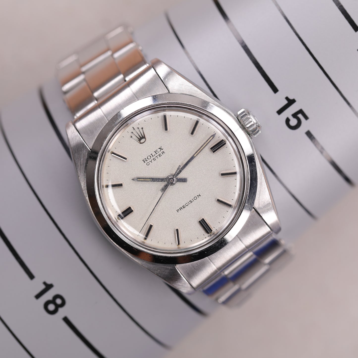 Rolex 6426 | 34 mm | 1971 | Cadran argent | Acier
