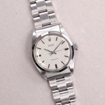 Rolex 6426 | 34 mm | 1971 | Cadran argent | Acier