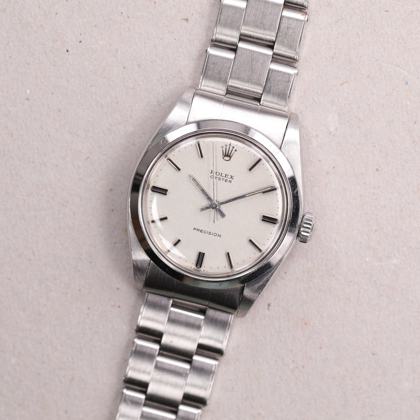 Rolex 6426 | 34 mm | 1971 | Cadran argent | Acier