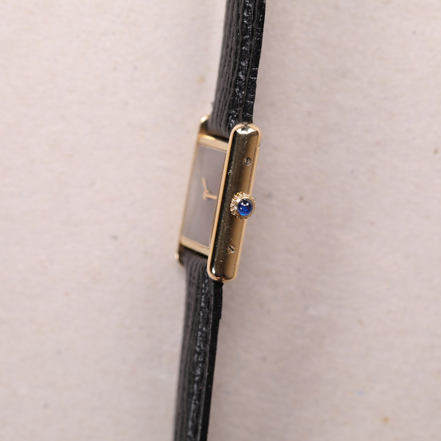 Cartier Must | 20*28mm | CIRCA 1980 | Cadran marron | Vermeil