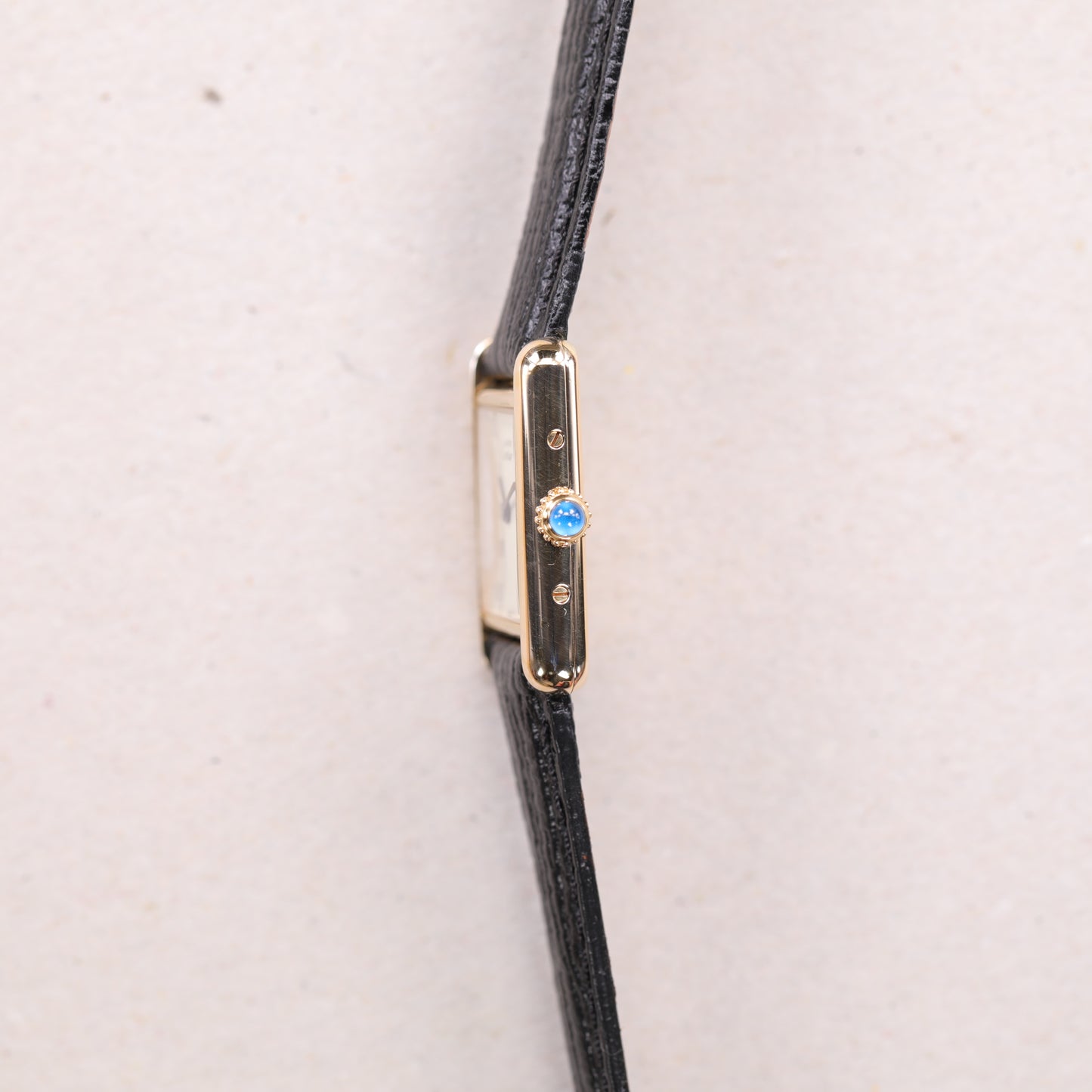 Cartier Must | 20*28mm | CIRCA 1990 | Cadran beige | Vermeil