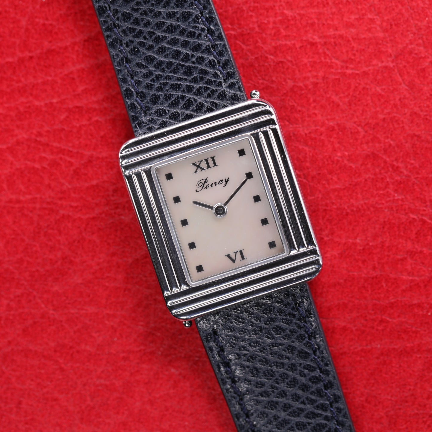 Poiray Ma Premiere | 22,5*26mm | CIRCA 2000 | Cadran nacre | Acier