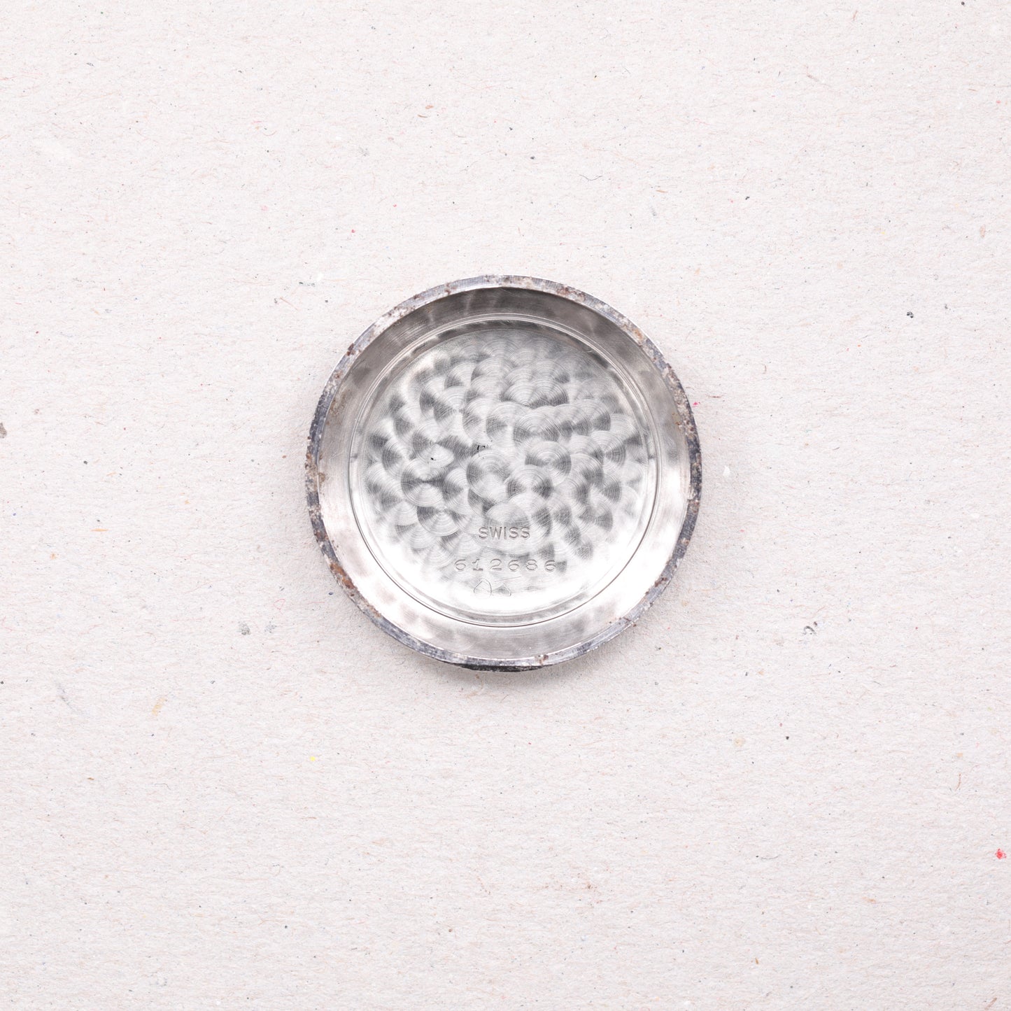 Leonidas Triple Date Moon Phase | 35 mm | CIRCA 1950 | Acier