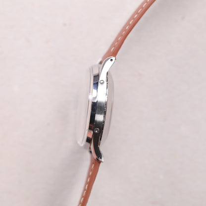 Leonidas Triple Date Moon Phase | 35 mm | CIRCA 1950 | Acier