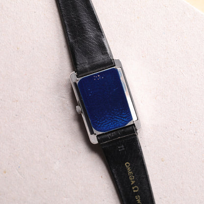 Omega 511.0476 | 24*32 mm | 1975 | Cadran gris | Acier