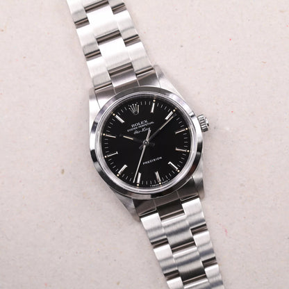 Rolex 14000 | 34 mm | 1990 | Cadran noir | Acier
