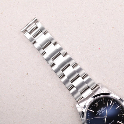 Rolex 14000 | 34 mm | 1990 | Cadran noir | Acier