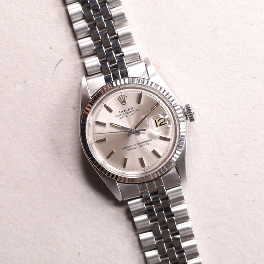 Rolex 1601 | 36 mm | 1969 | Cadran argent | Acier