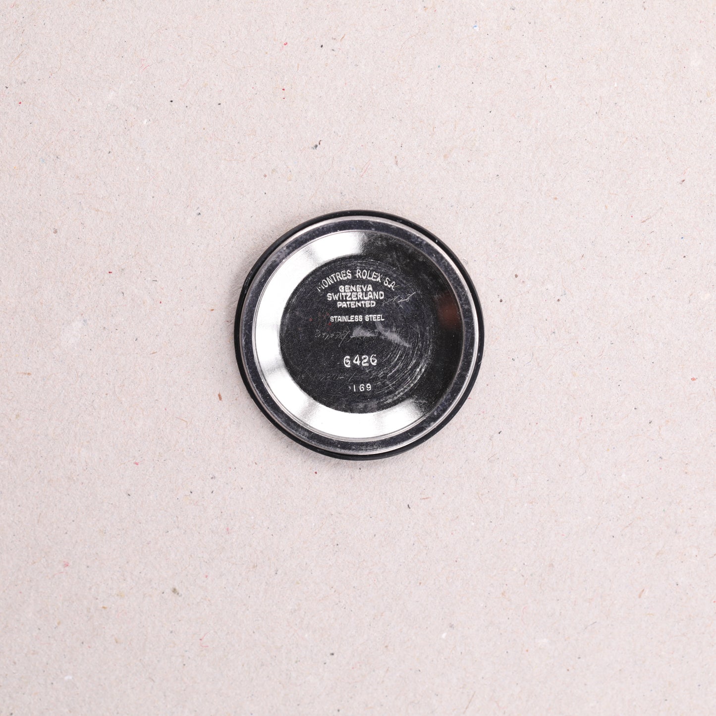 Rolex 6426 | 34 mm | 1970 | Cadran Mickey Mouse Aftermarket+ Cadran argent | Acier