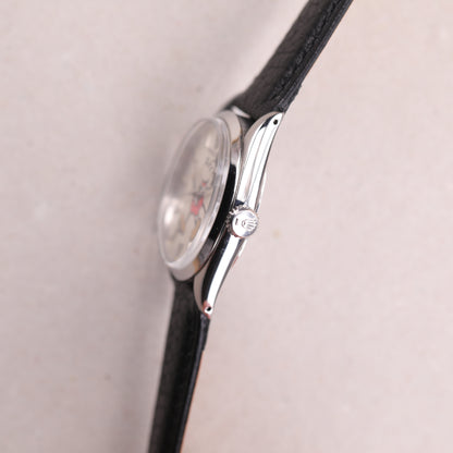 Rolex 6426 | 34 mm | 1970 | Cadran Mickey Mouse Aftermarket+ Cadran argent | Acier