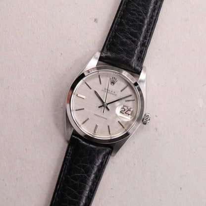 Rolex 6694 | 34 mm | 1974 | Cadran argent texturé lin | Acier