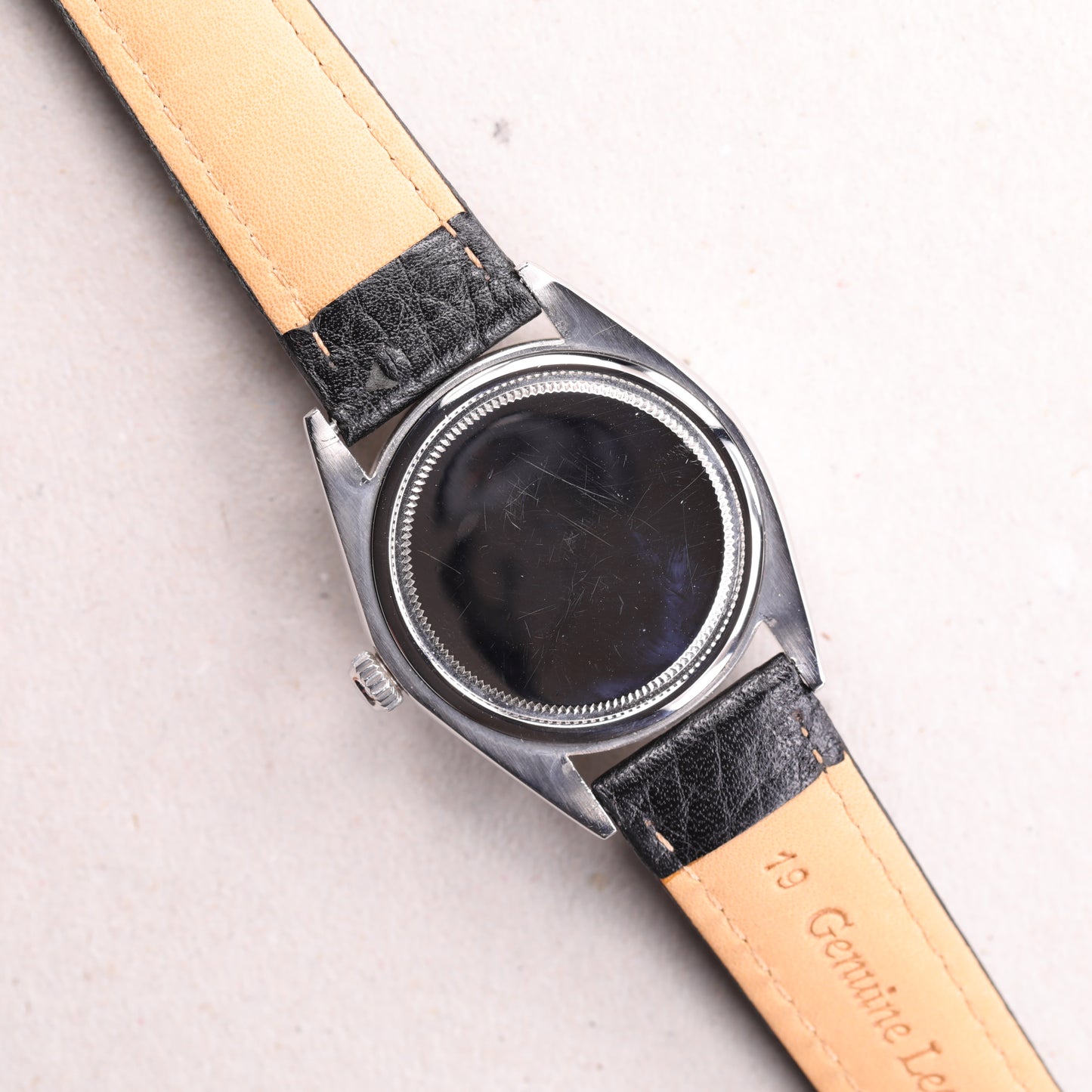 Rolex 6694 | 34 mm | 1974 | Cadran argent texturé lin | Acier