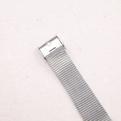 Omega 165.008 | 34,5 mm | 1968 | Cadran texturé Lin | Écrin Omega | Acier