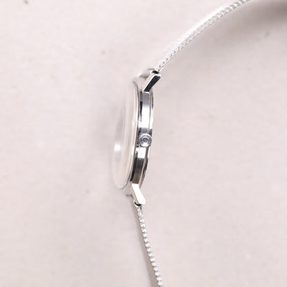 Omega 165.008 | 34,5 mm | 1968 | Cadran texturé Lin | Écrin Omega | Acier