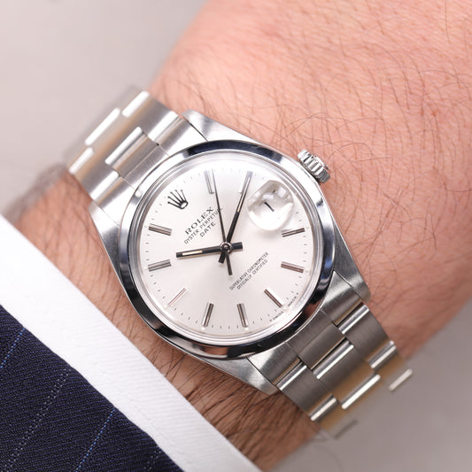 Rolex 1500 | 34 mm | 1971 | Cadran argent | Acier