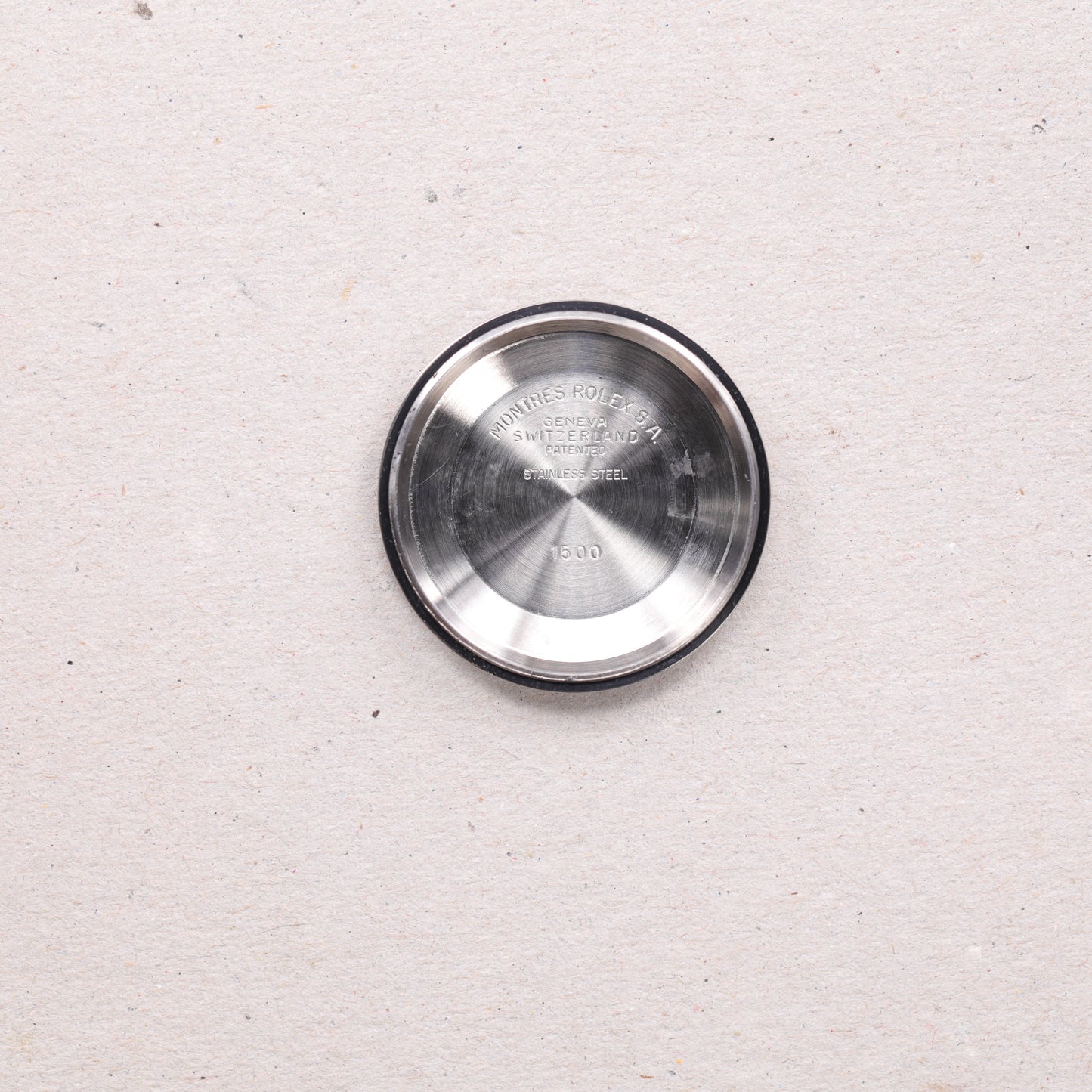 Rolex 1500 | 34 mm | 1981 | Cadran argent | Acier