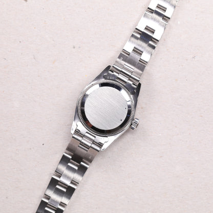 Rolex 67180 | 26 mm | 1999 | Cadran argent | Boite & Papiers | Acier