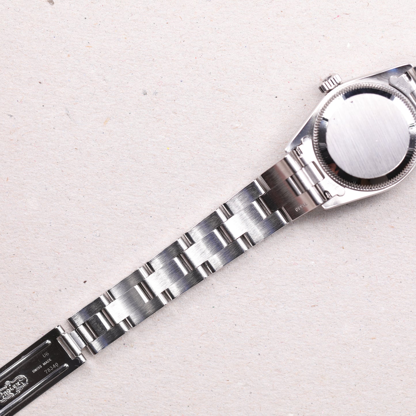 Rolex 67180 | 26 mm | 1999 | Cadran argent | Boite & Papiers | Acier