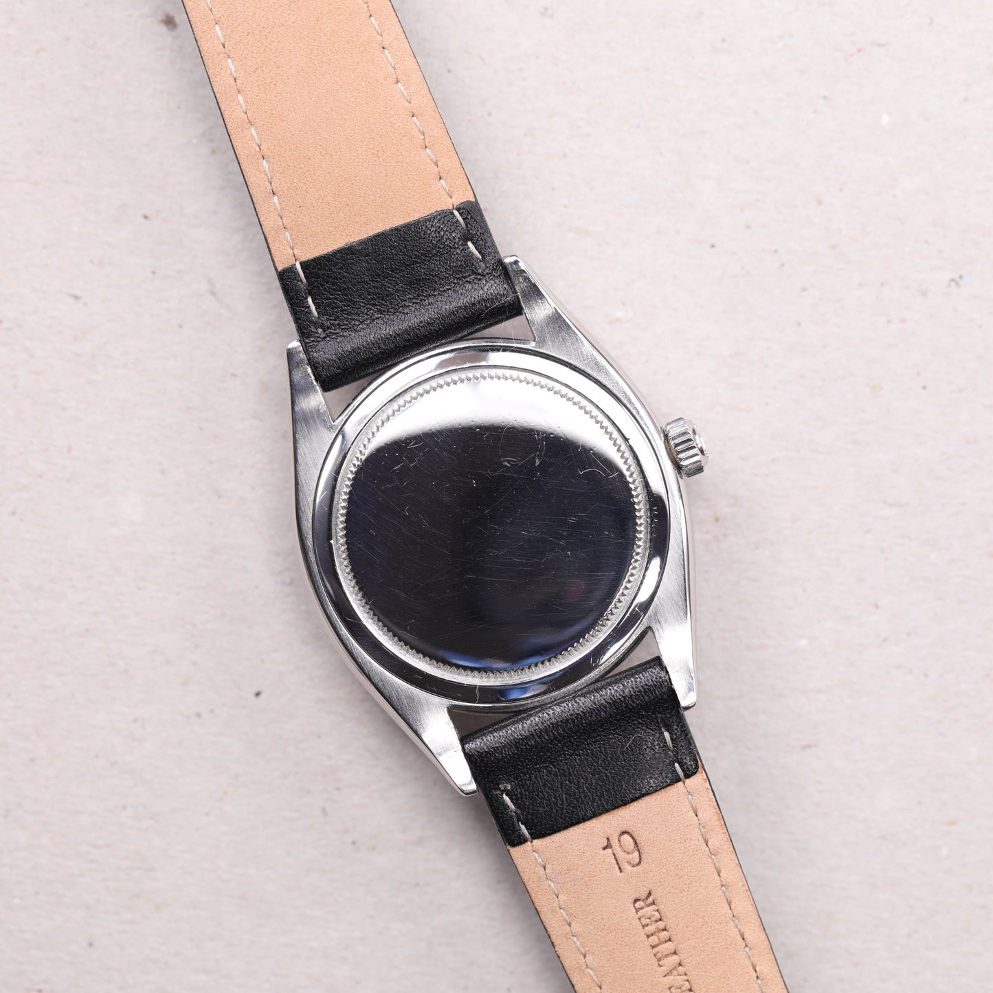 Rolex 6494 | 34 mm | 1956 | Cadran noir | Acier