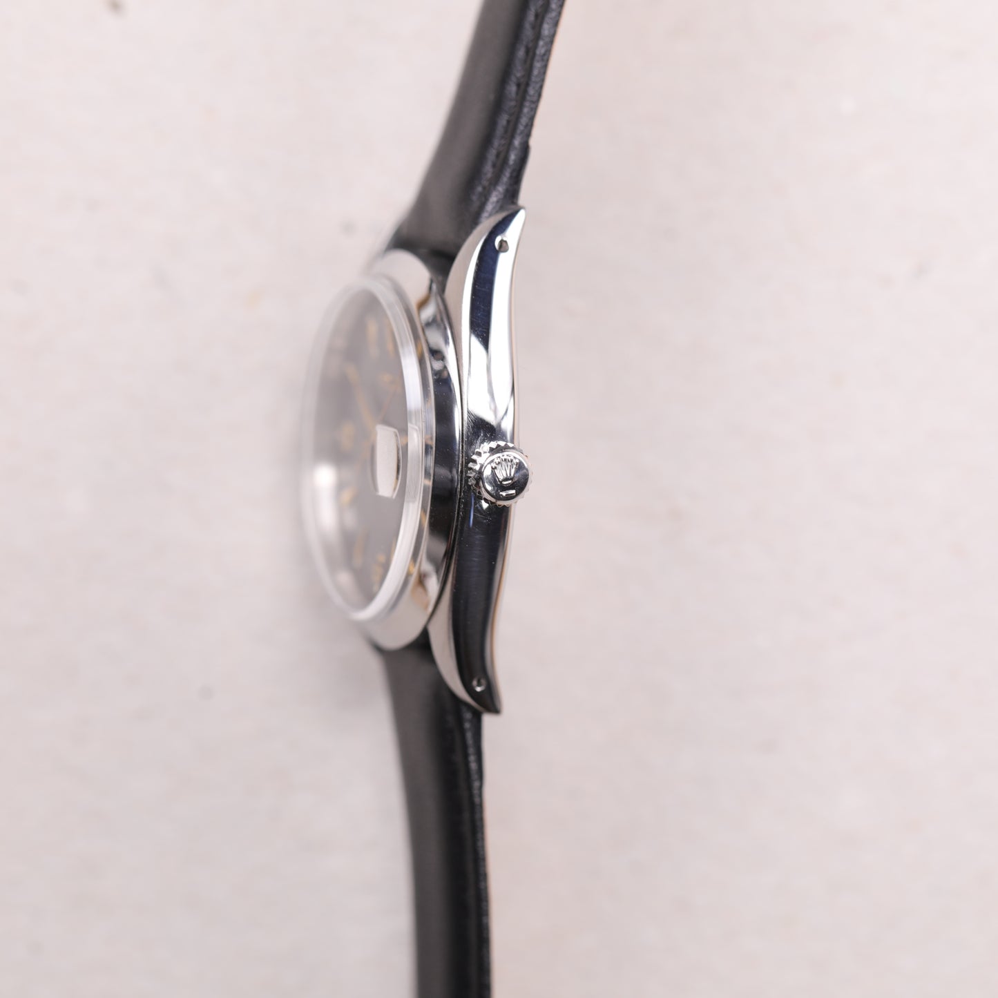 Rolex 6494 | 34 mm | 1956 | Cadran noir | Acier