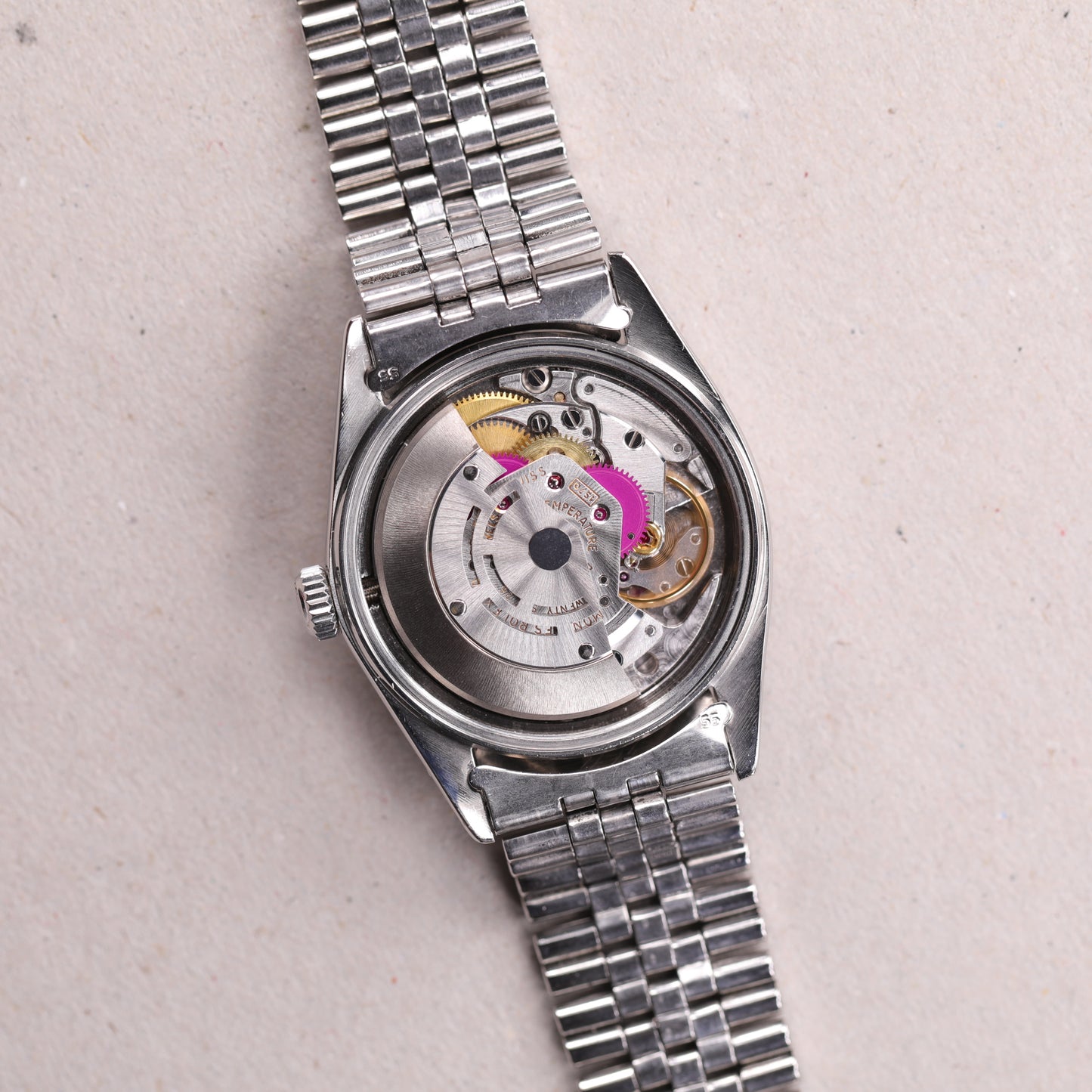 Rolex 1601 | 36 mm | 1973 | Cadran SIGMA argent | Acier