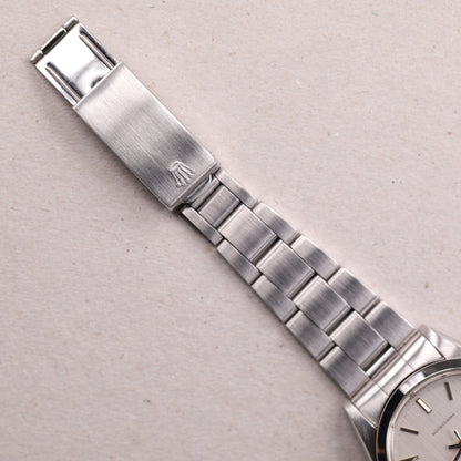 Rolex 6694 | 34mm | 1972 | Cadran argent | Boite & Papiers | Acier