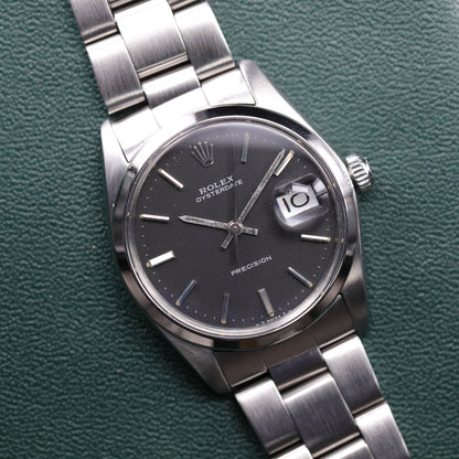 Rolex 6694 | 34 mm | 1973 | Cadran noir | Acier