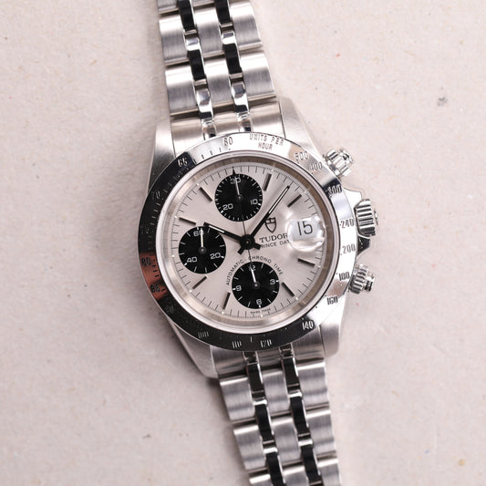 Tudor Prince 79280 | 40 mm | 2002 | Cadran argent | Acier