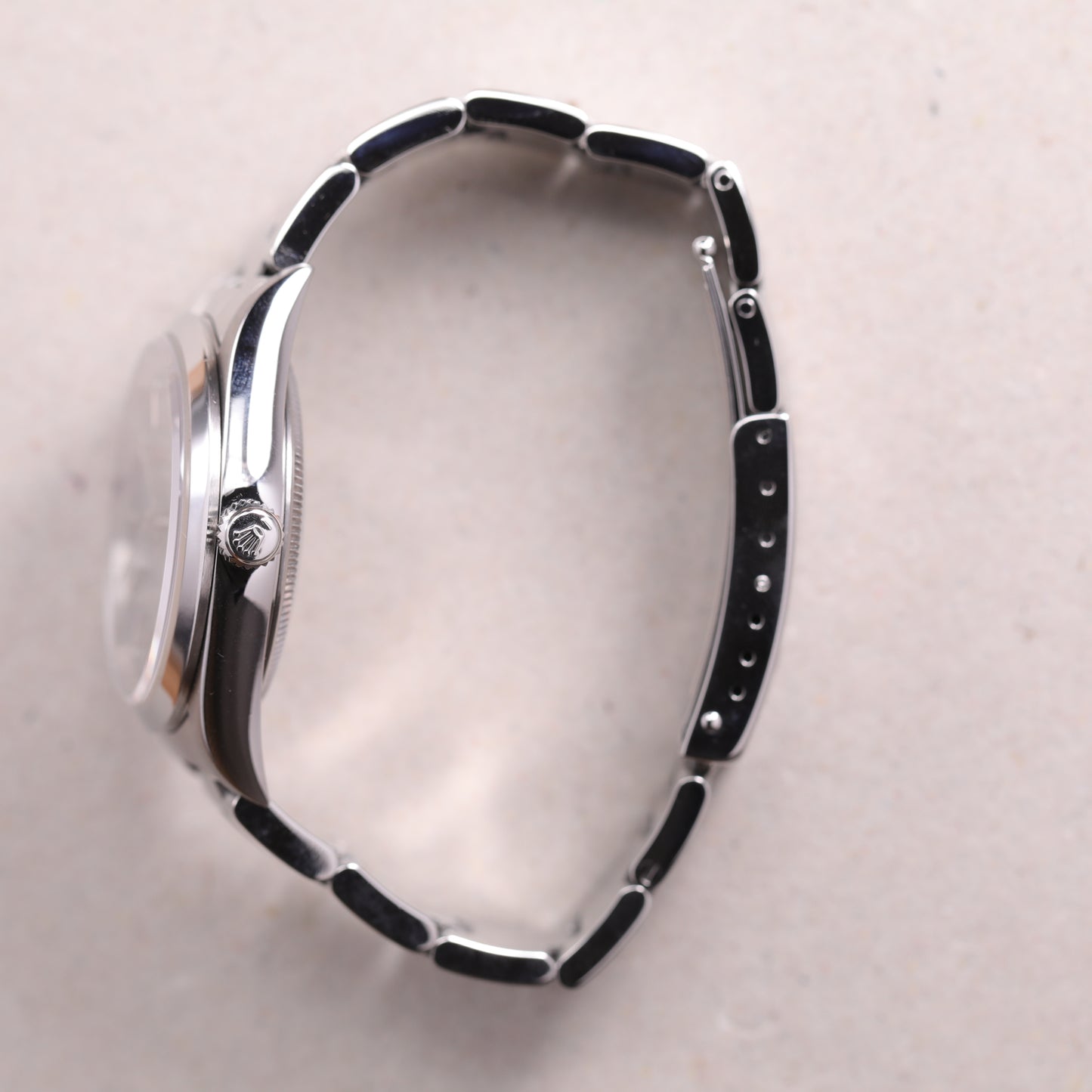 Rolex 14000 | 34 mm | 1998 | Cadran noir | Acier