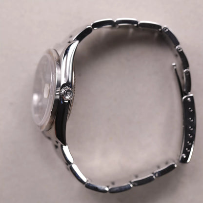 Rolex 15210 | 34 mm | 1995 | Cadran bleu | Écrin Rolex | Acier