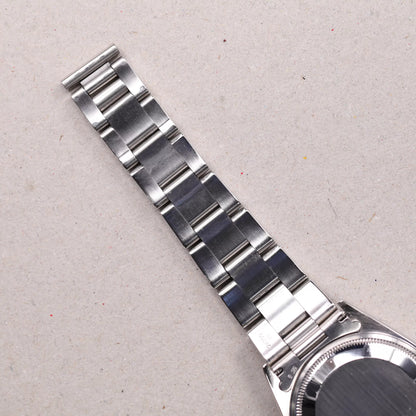Rolex 15210 | 34 mm | 1995 | Cadran bleu | Écrin Rolex | Acier