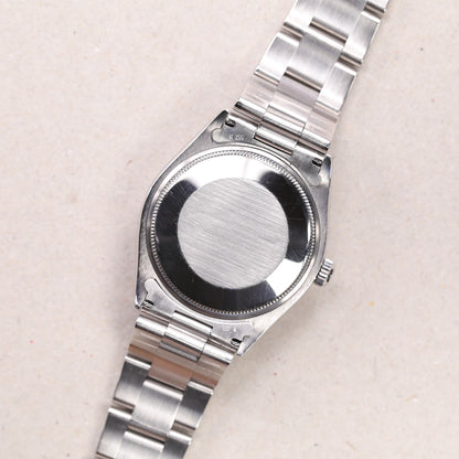 Rolex 1002 | 34 mm | 1986 | Cadran argent | Acier