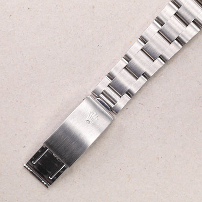 Rolex 14000 | 34 mm | 1999 | Cadran rose | Écrin Rolex | Acier