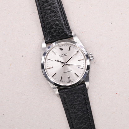 Rolex 6426 | 34 mm | 1977 | Cadran argent | Révision Rolex | Acier