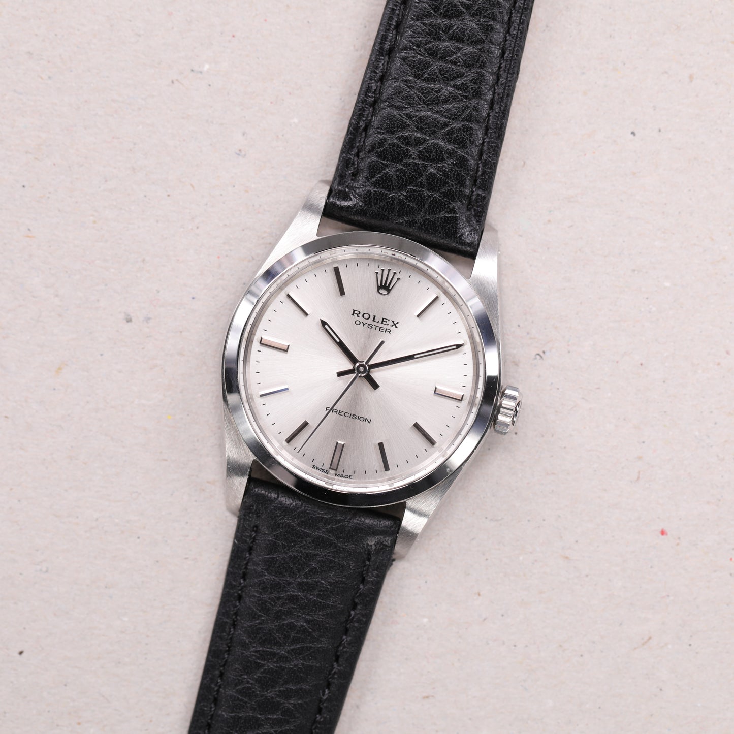 Rolex 6426 | 34 mm | 1977 | Cadran argent | Révision Rolex | Acier