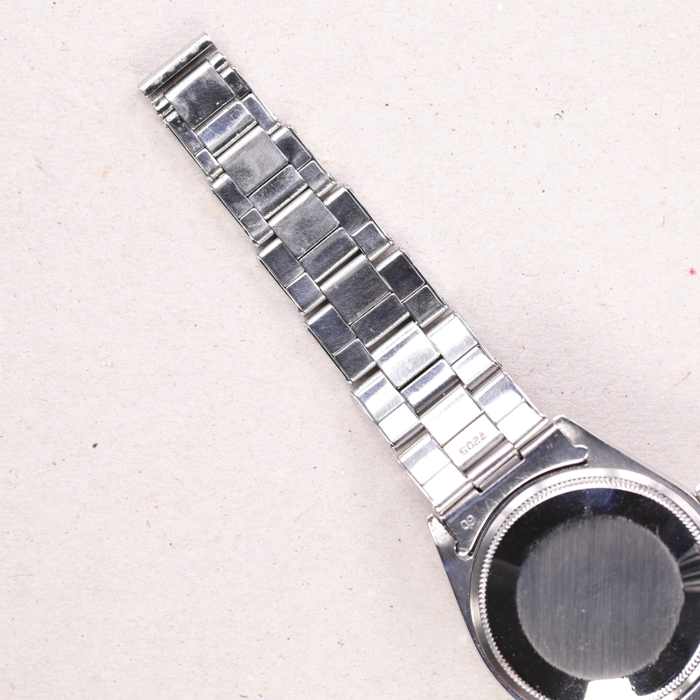 Rolex 1500 | 34 mm | 1970 | Cadran argent "No Lume" | Acier