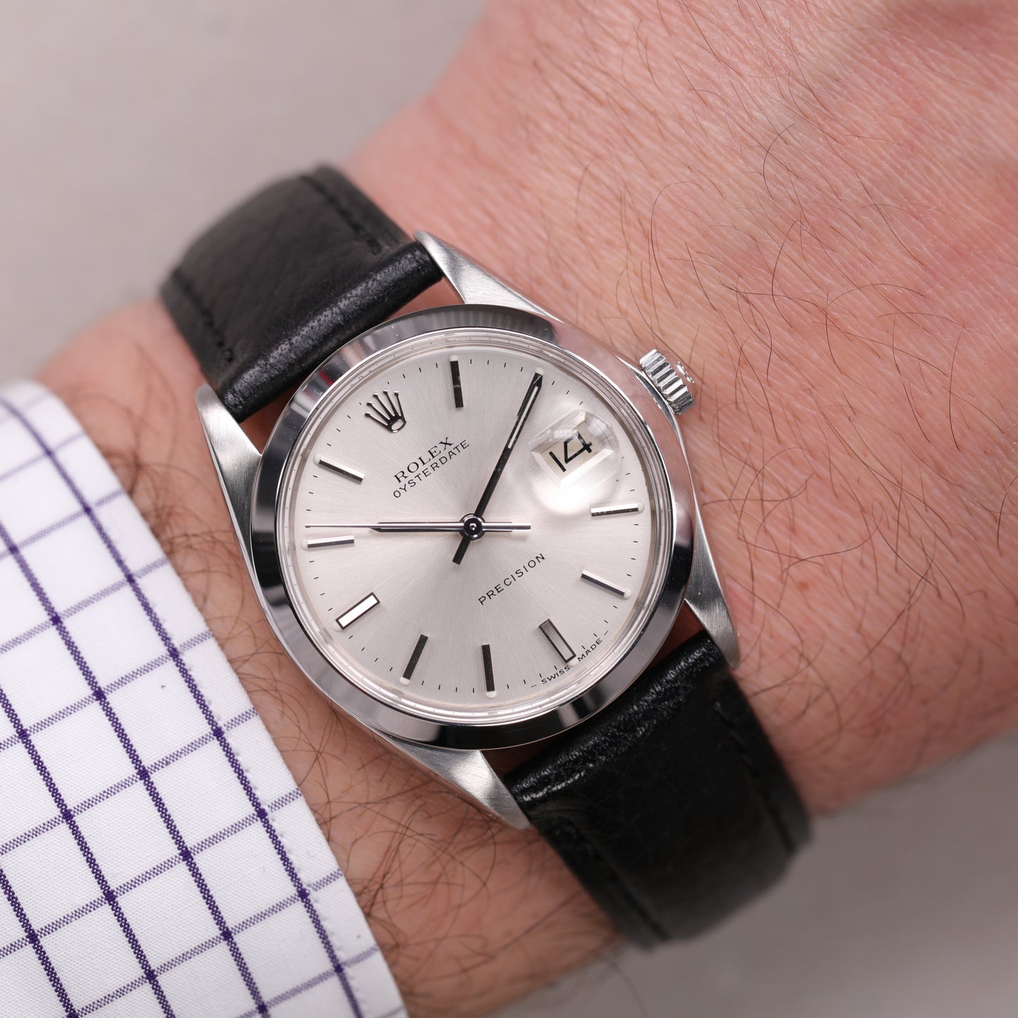 Rolex 6694 | 34 mm | 1971 | Cadran argent | Acier