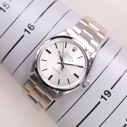Rolex 5500 | 34mm | 1971 | Cadran argent | Acier
