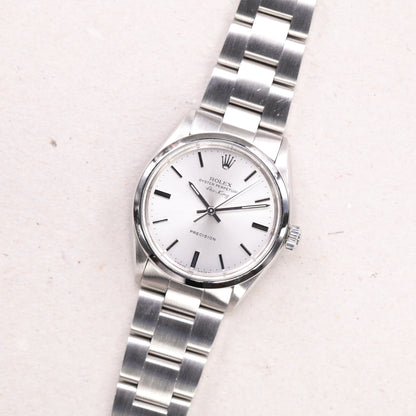 Rolex 5500 | 34mm | 1971 | Cadran argent | Acier