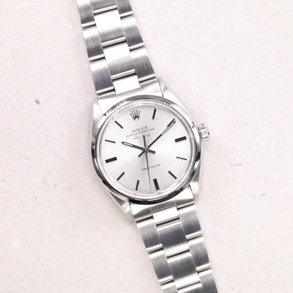 Rolex 5500 | 34mm | 1971 | Cadran argent | Acier