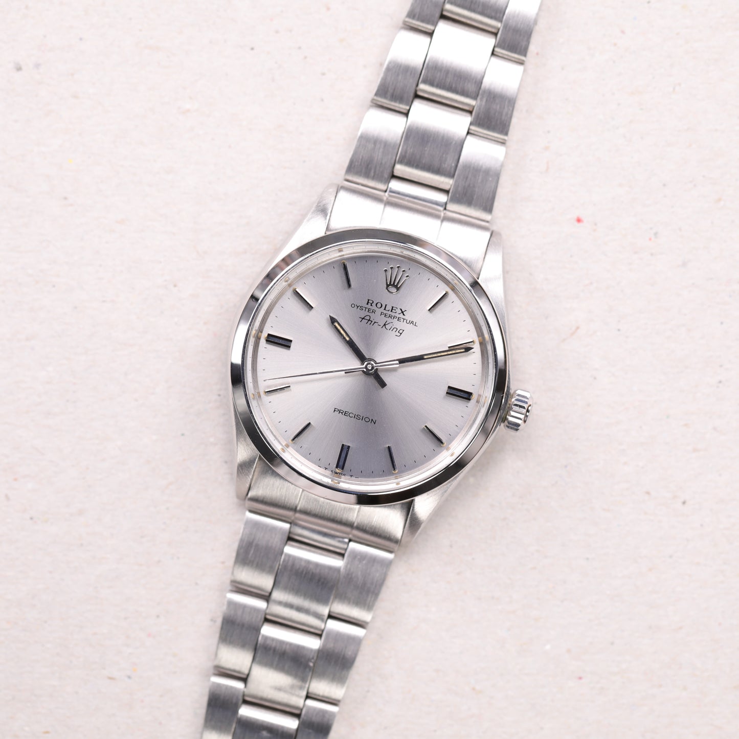 Rolex 5500 | 34 mm | 1973 | Cadran argent | Acier