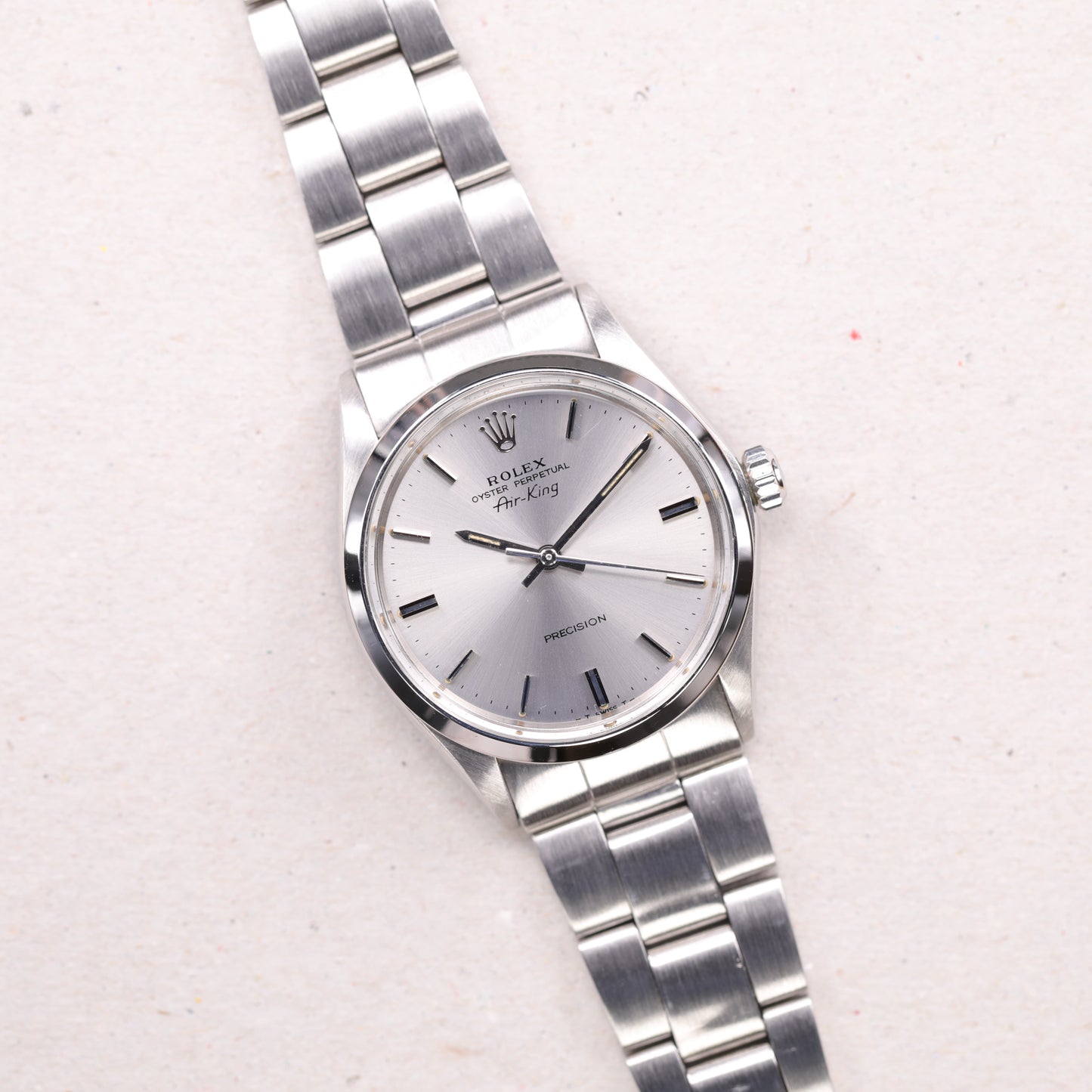 Rolex 5500 | 34 mm | 1973 | Cadran argent | Acier