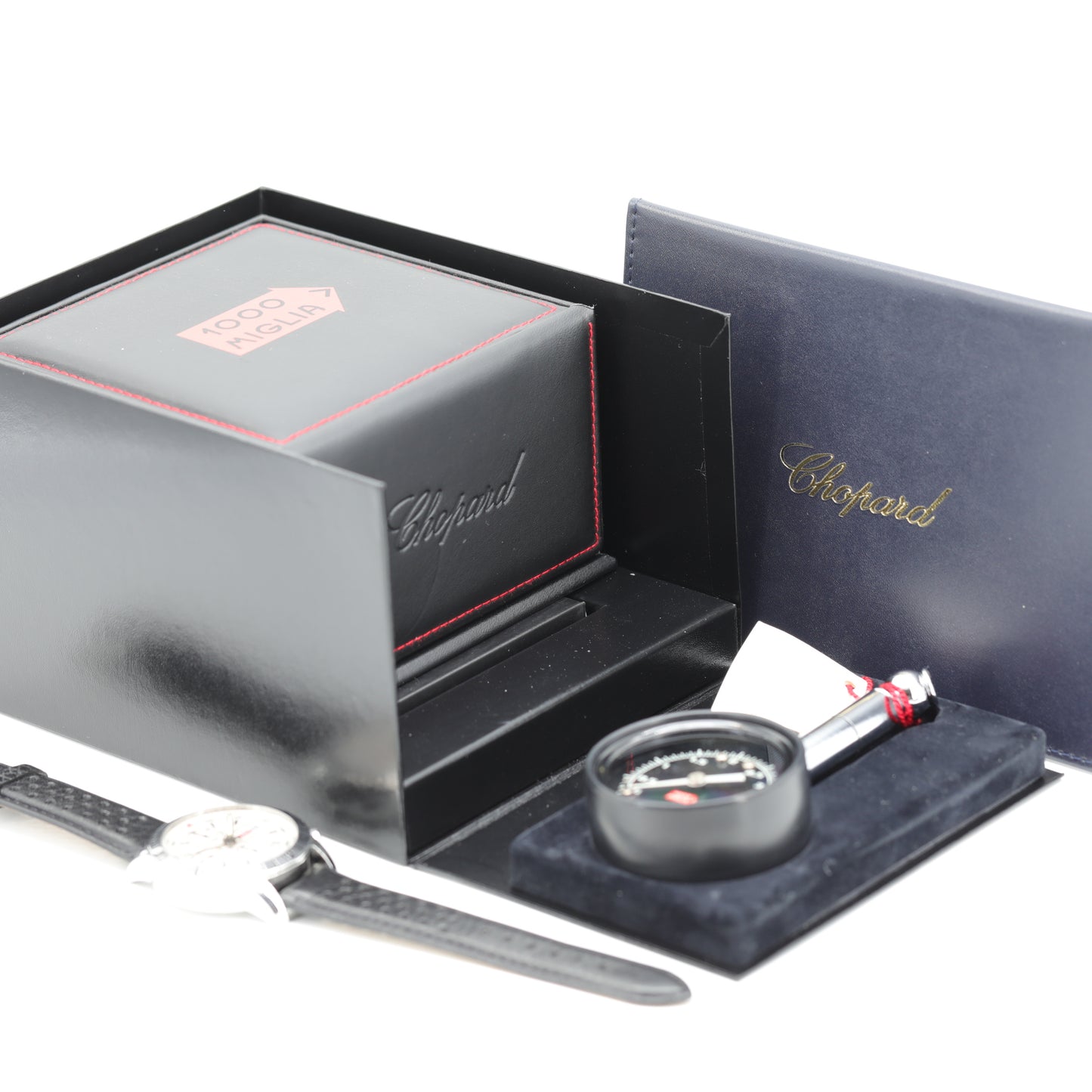 Chopard 8992 | 42mm | 2006 | Cadran blanc | Boite, Papiers & Accessoires | Acier