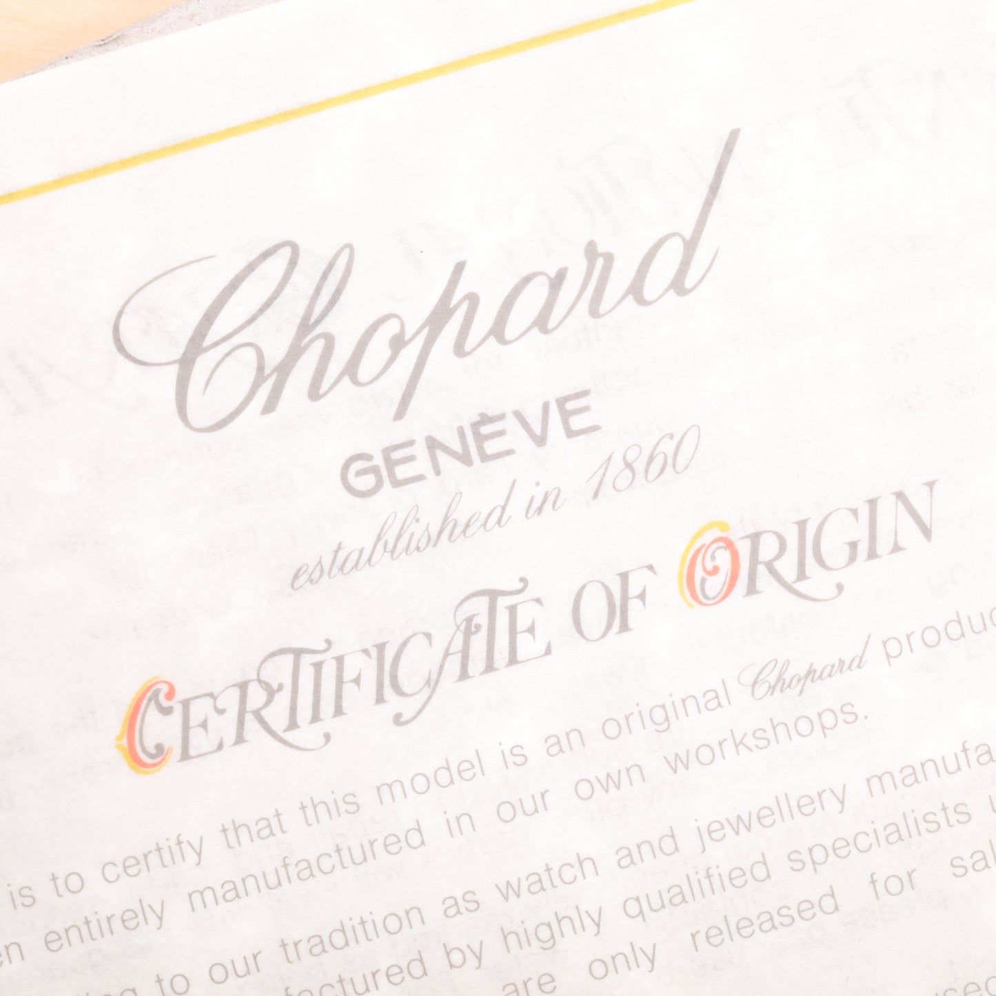 Chopard 8992 | 42mm | 2006 | Cadran blanc | Boite, Papiers & Accessoires | Acier