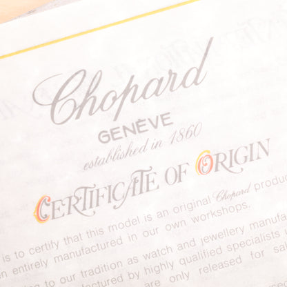 Chopard 8992 | 42mm | 2006 | Cadran blanc | Boite, Papiers & Accessoires | Acier