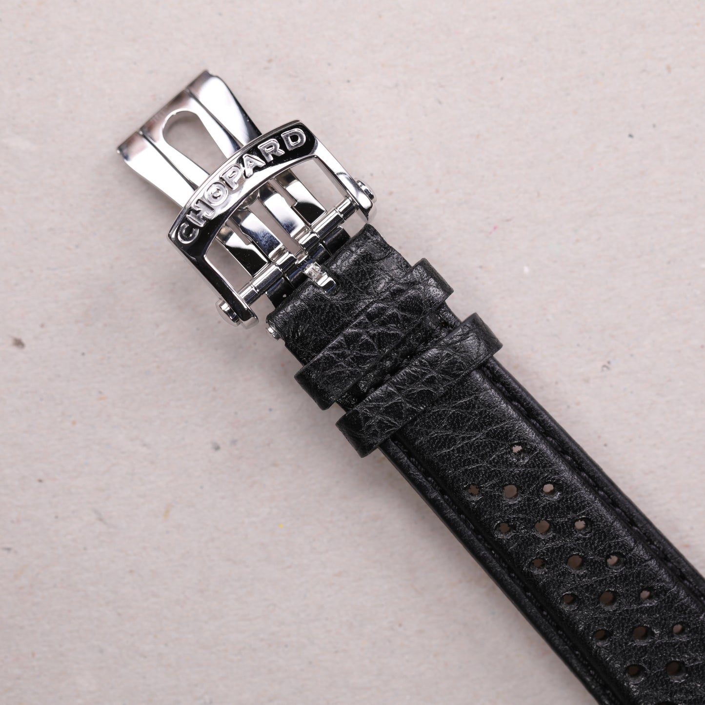 Chopard 8992 | 42mm | 2006 | Cadran blanc | Boite, Papiers & Accessoires | Acier